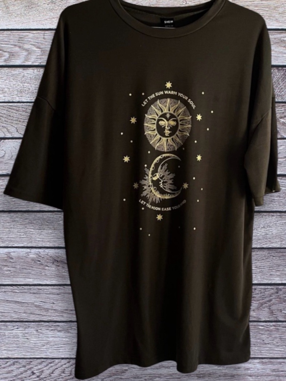 Sun and mood Graphic T-Shirt small